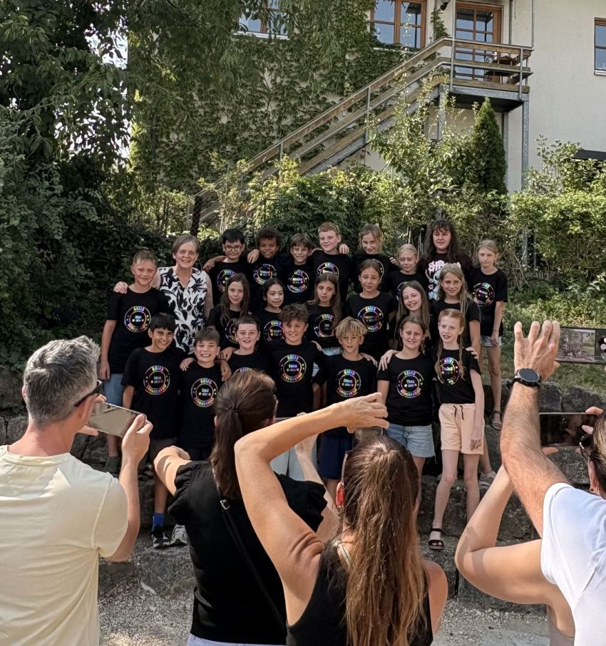 Gruppenbild der Viertklässler